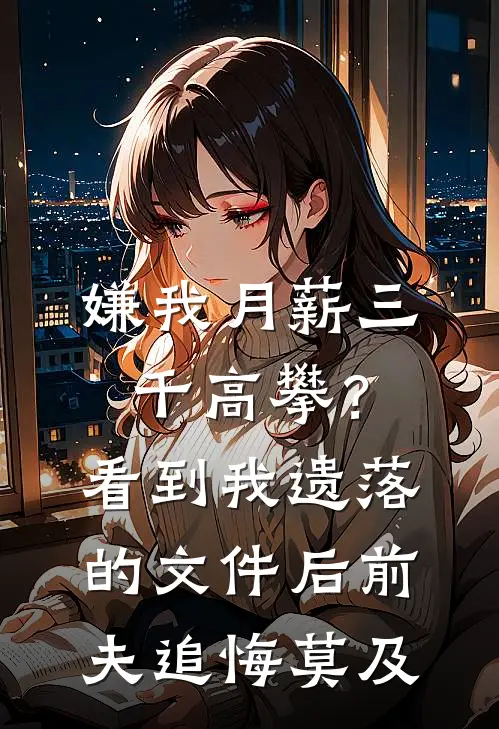 嫌我月薪三千高攀？看到我遗落的文件后，前夫追悔莫及