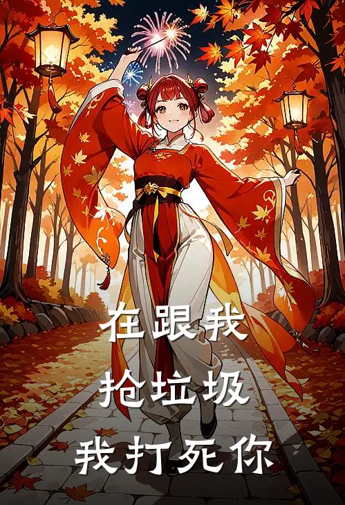 在跟我抢垃圾，我打死你