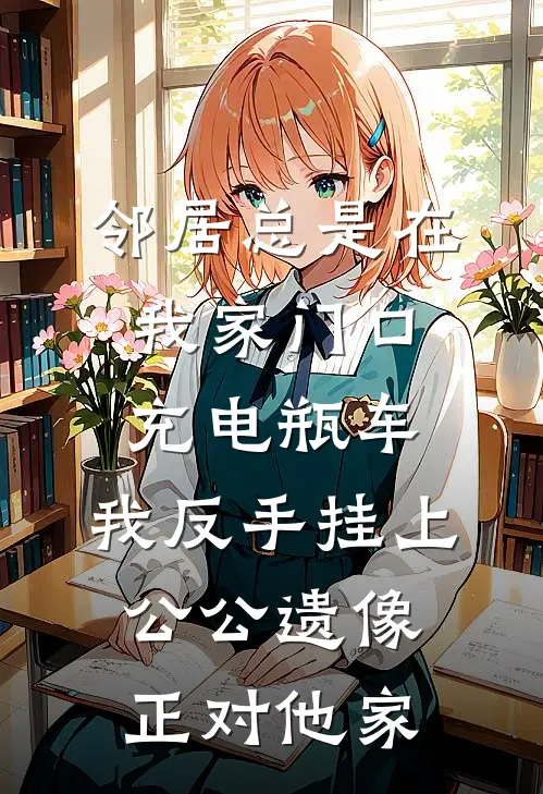 邻居总是在我家门口充电瓶车，我反手挂上公公遗像正对他家